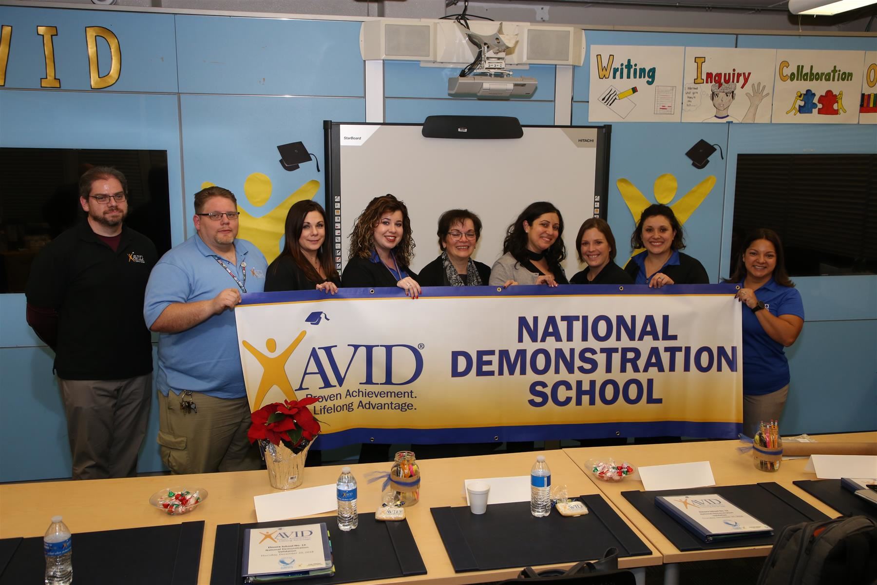 Elmora School No. 12 has been selected as an Advancement Via Individual Determination (AVID) Nationa