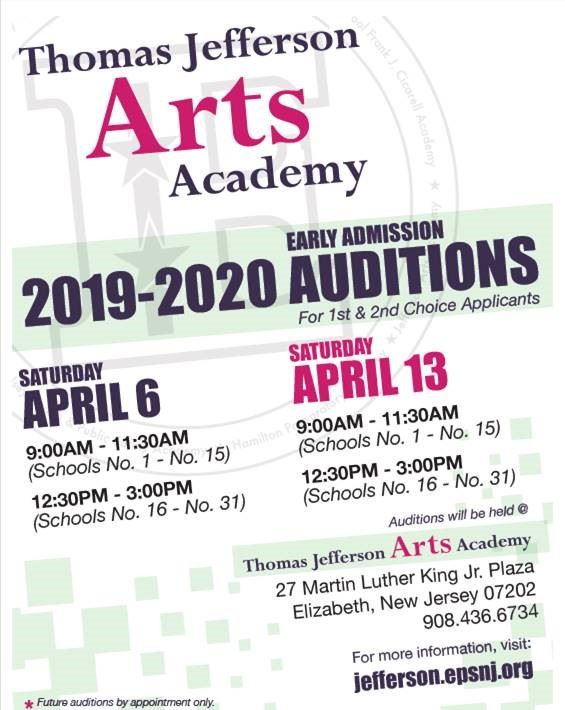Auditions 2019 Auditions 2019