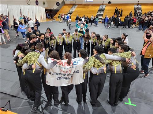 The EHS Indoor Percussion Ensemble returns to competition this season for the first time since 2017! The students had an UNDE