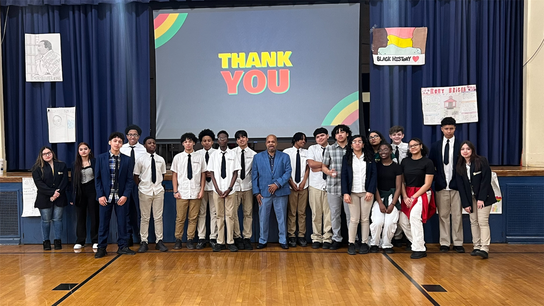  Black History Month Assembly At Hamilton Annex