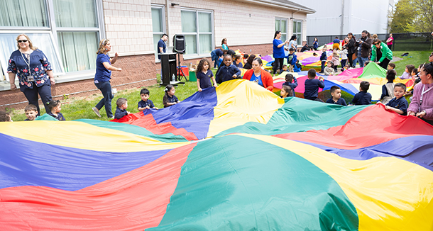  Parachuting into Autism Awareness and Acceptance  at Dr. Martin Luther King, Jr. School No. 52 