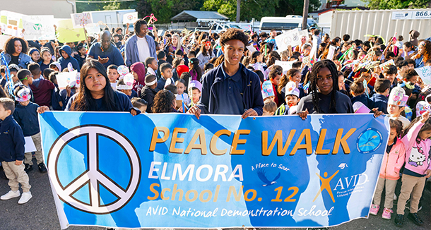 Elmora School No.12 Peace Walk 