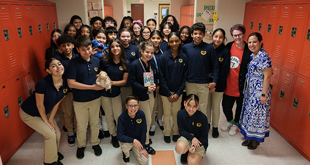  Board Commissioner Dianne Barbosa Reads at School 22 & 90