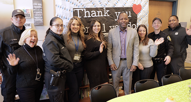  EPD Mentorship Program Initiative with Board of Education President Stanley J. Neron
