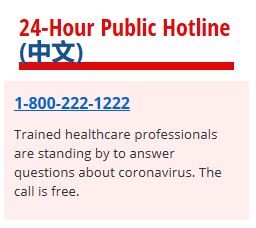 Center for Disease Control o	Centers for Disease Control and Prevention – Coronavirus o	CDC’s COVID-19 Website Latest updat 