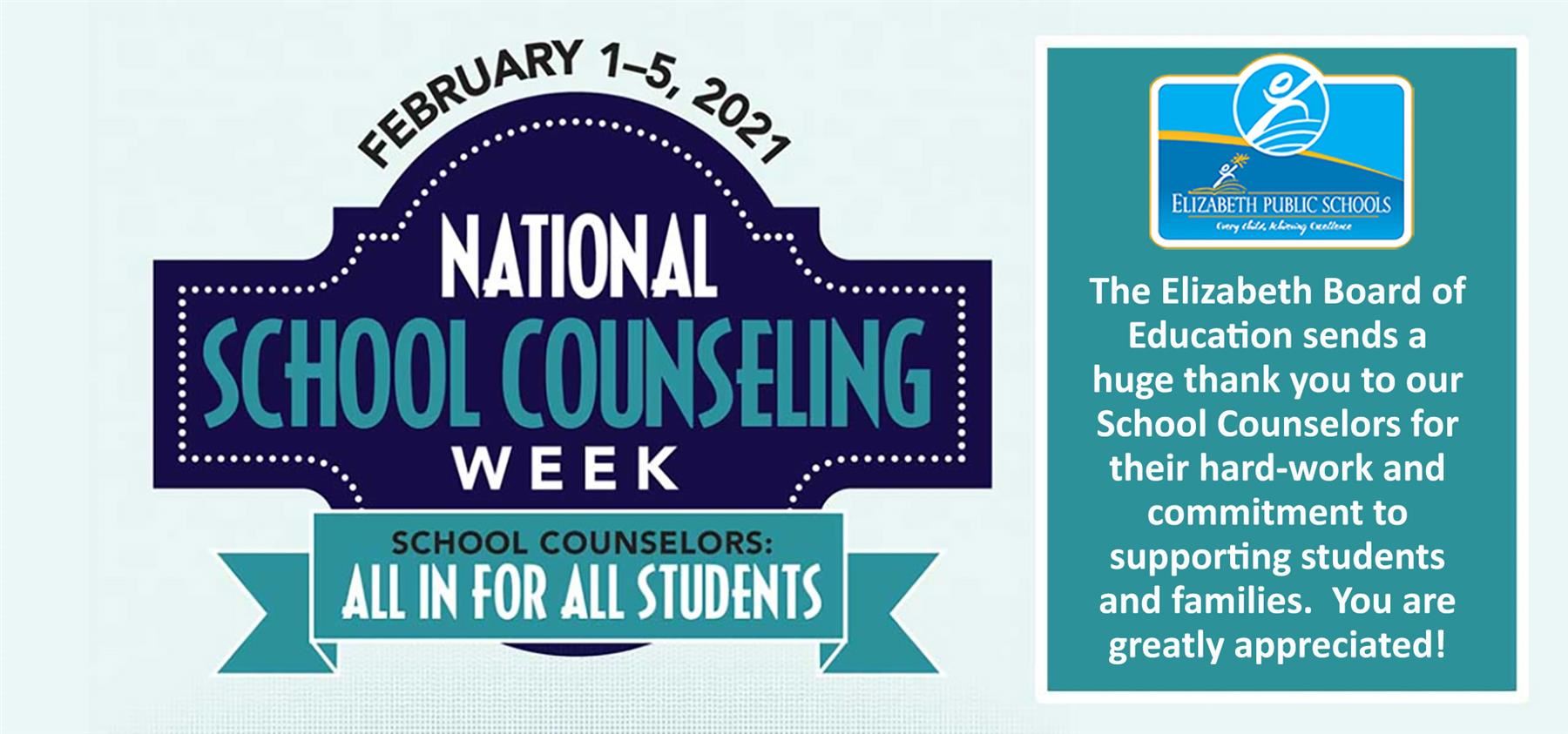 National School Counseling Week 