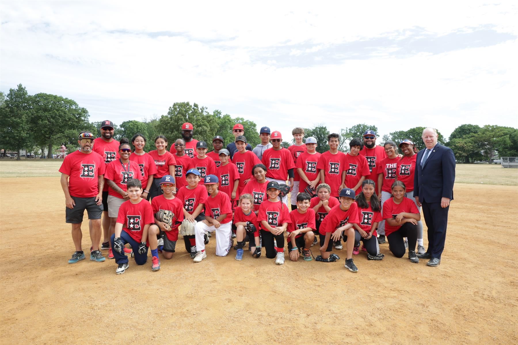  Mayor Bollwage Visits Summer Sports Clinic