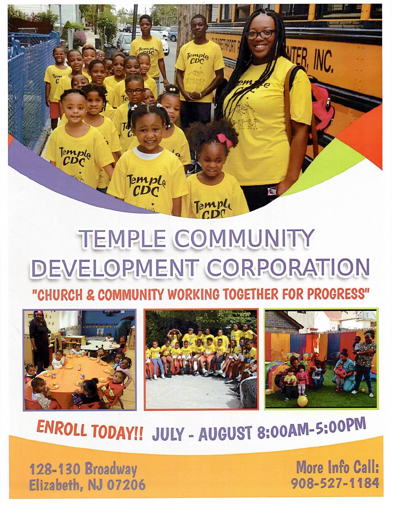 Temple Community Development Corporation Flyer
