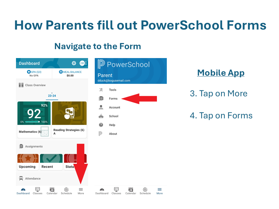 Student Services / PowerSchool Parent Portal Help