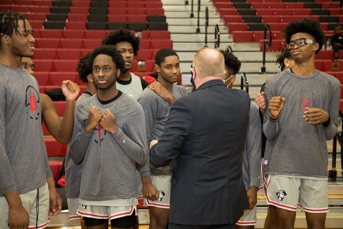 Varsity Boys Baksketball Senior Night