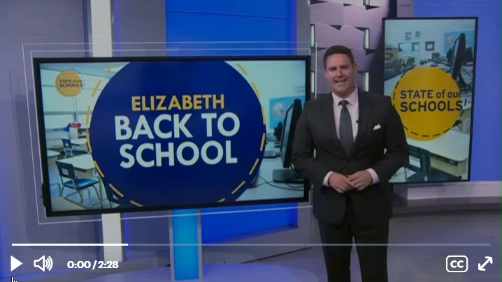 News 12's Jim Murdoch was at Elmora School No. 12 to welcome everyone back to school.