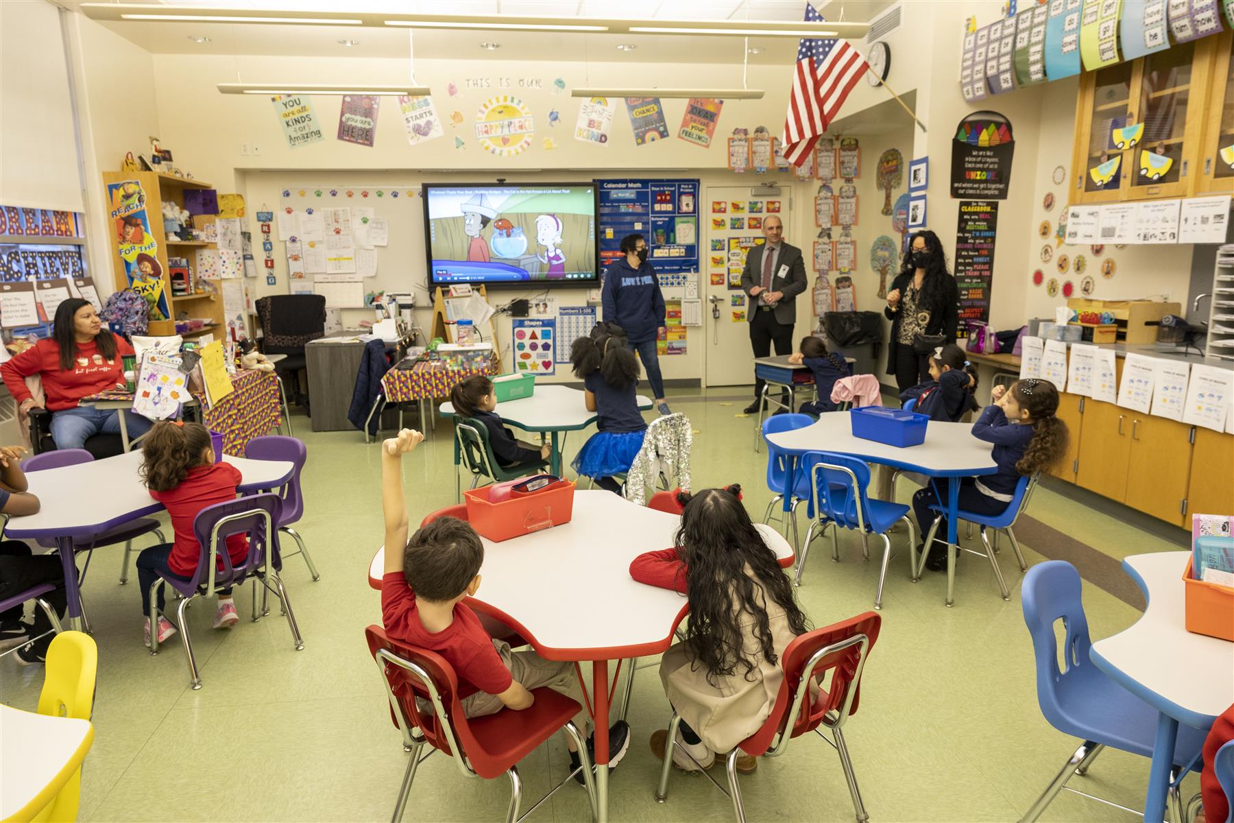 Read Across America @ Joseph Battin School 4 Annex 