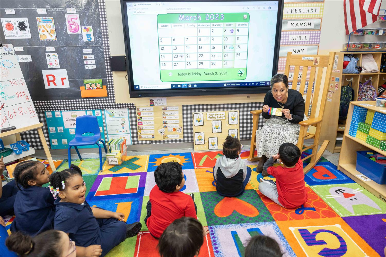 Read Across America Week at Mabel G. Holmes Annex