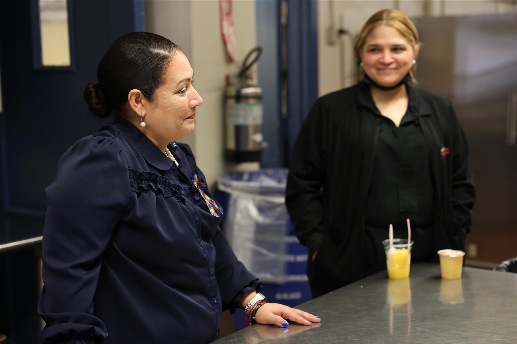 Board President Iliana Chevres Visits Edison Academy