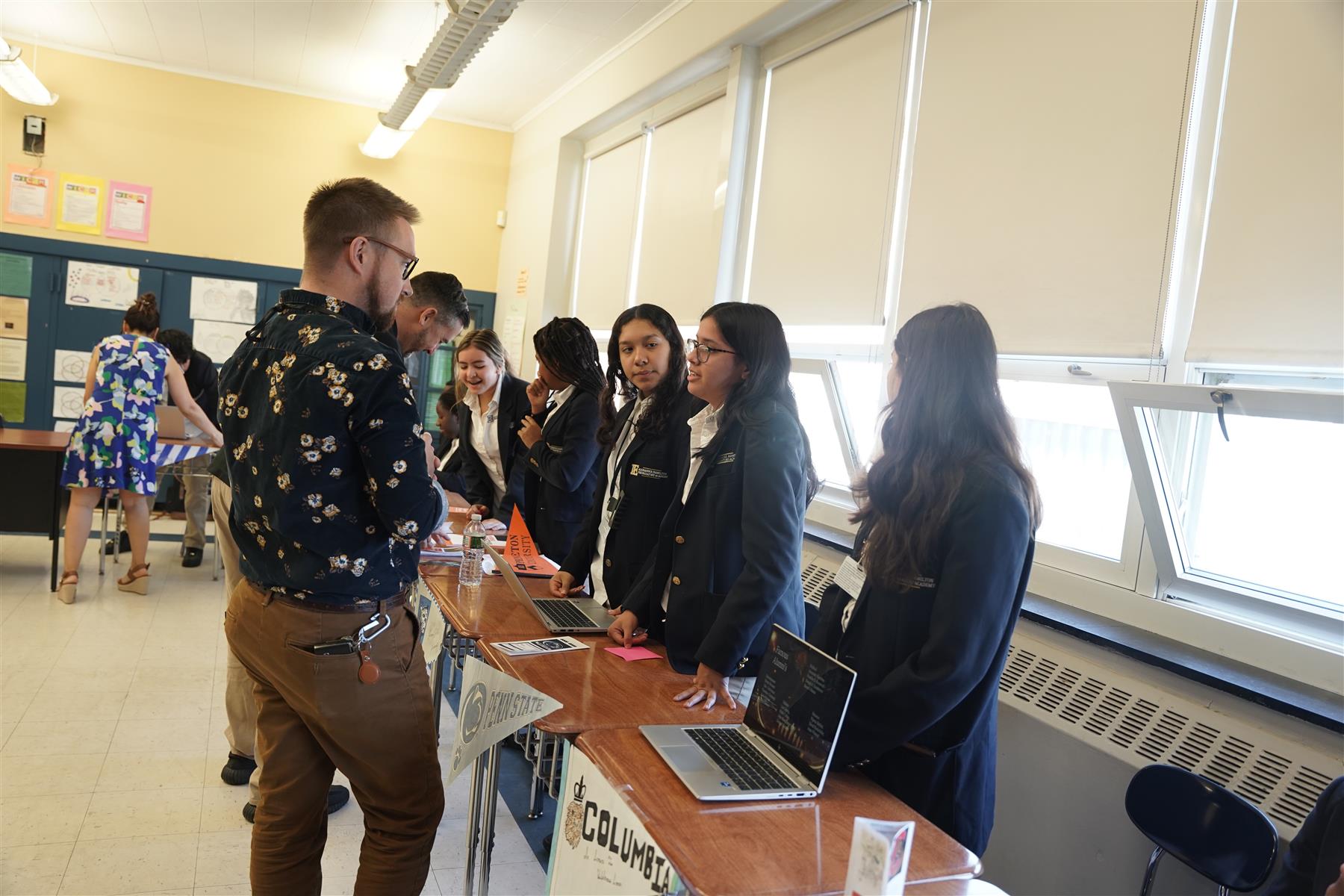 Alexander Hamilton Preparatory Academy’s 9th grade Annex hosted an AVID Showcase