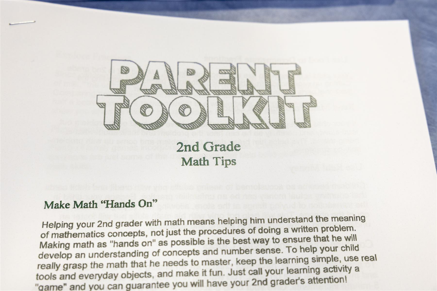 Math Parent Academy at School No. 28
