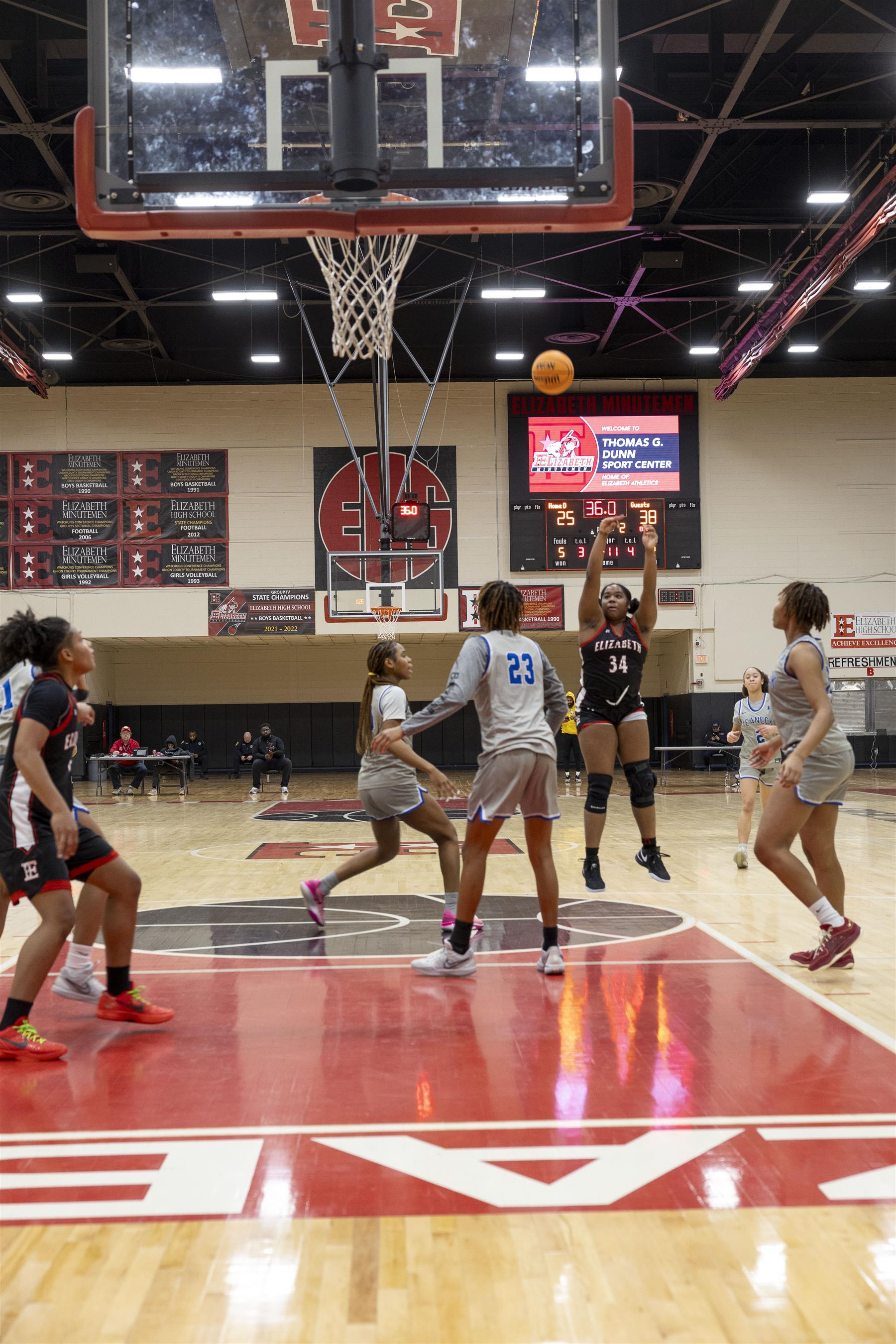 Lady Minutemen Vs. Teaneck @ Dunn Sports Center