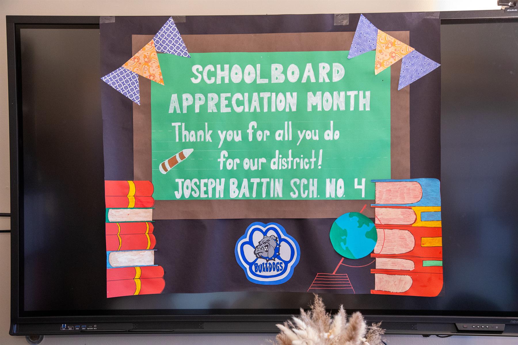 Joseph Battin School No. 4 Celebrates School Board Appreciation Month