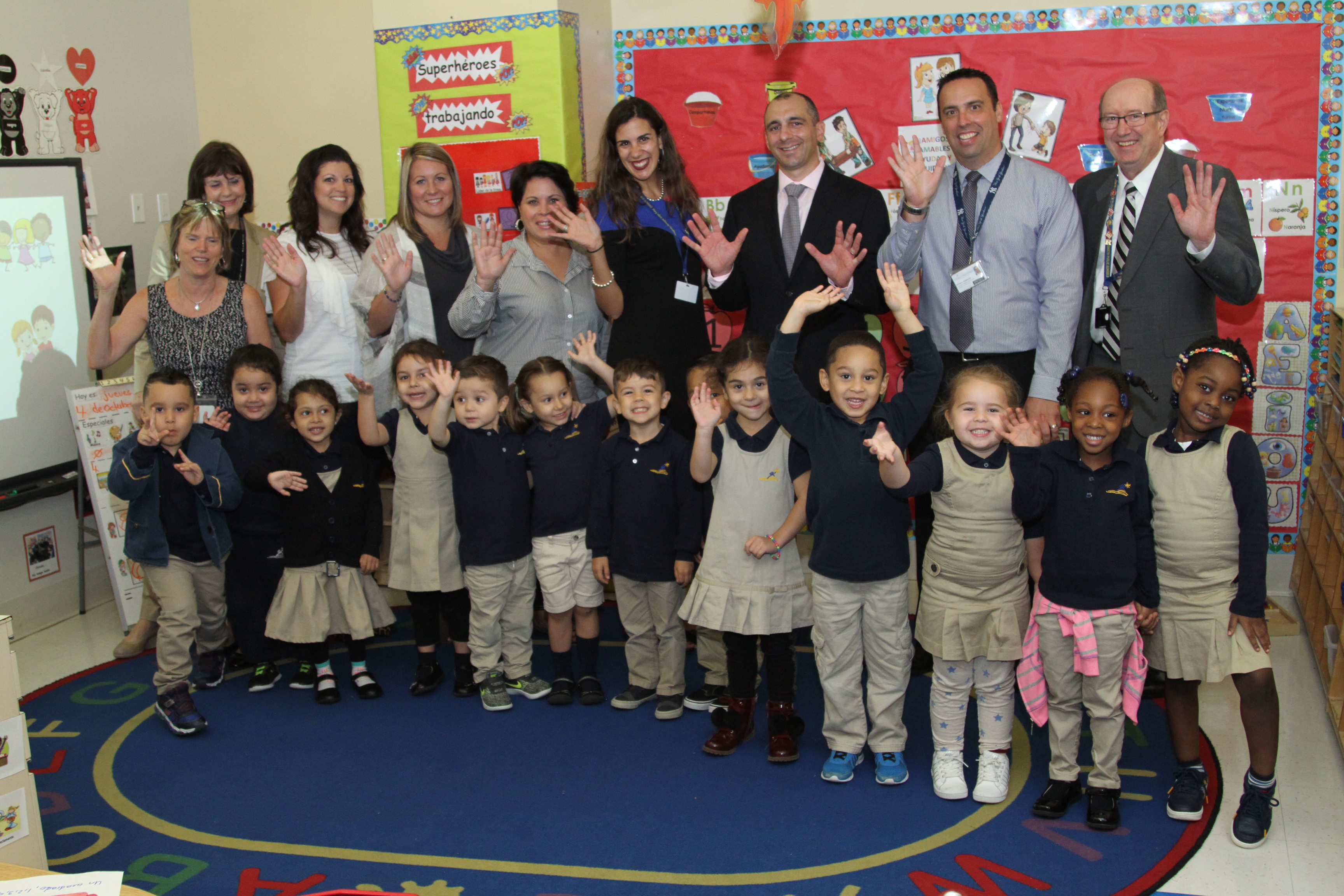 Interim Executive County Superintendent Daryl Palmieri visits EPS for 